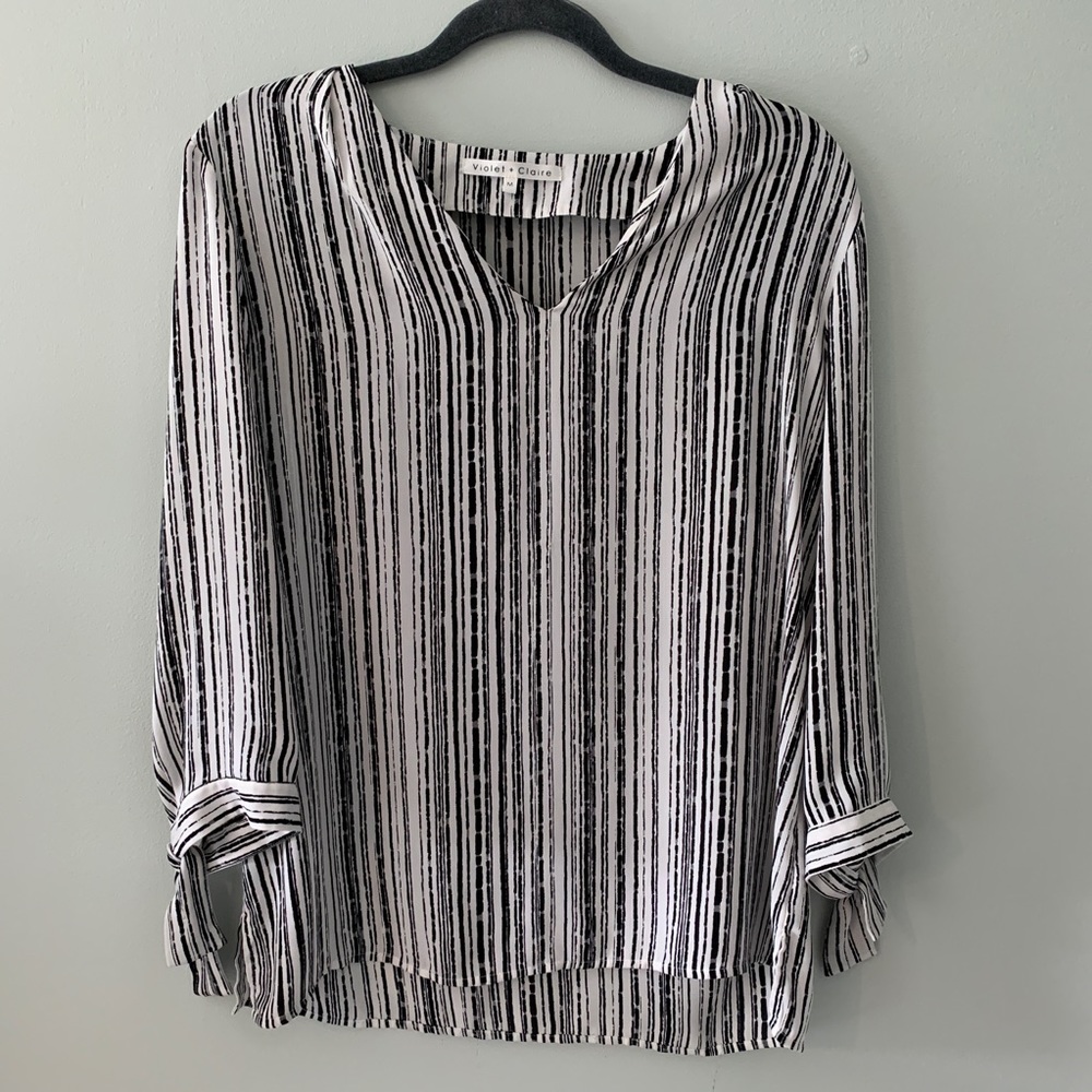 Striped dress shirt